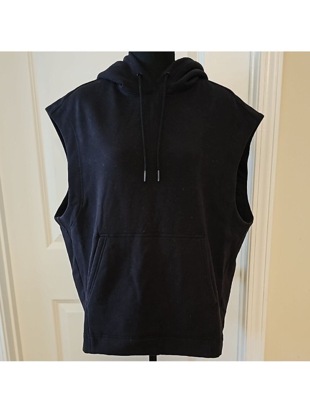 Athleta oversized sleeveless hoodie pullover